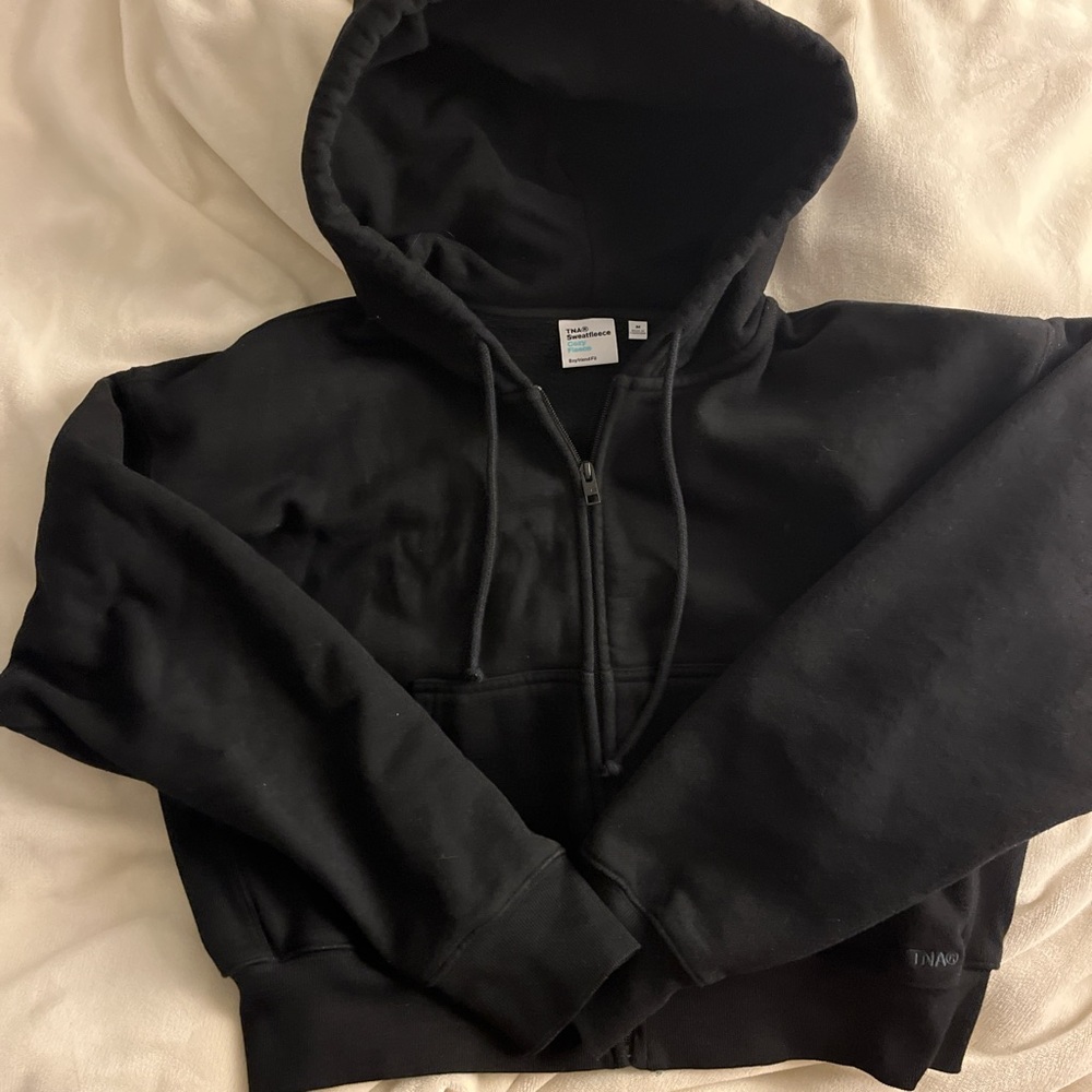 Aritzia Cozy Fleece Zip Up